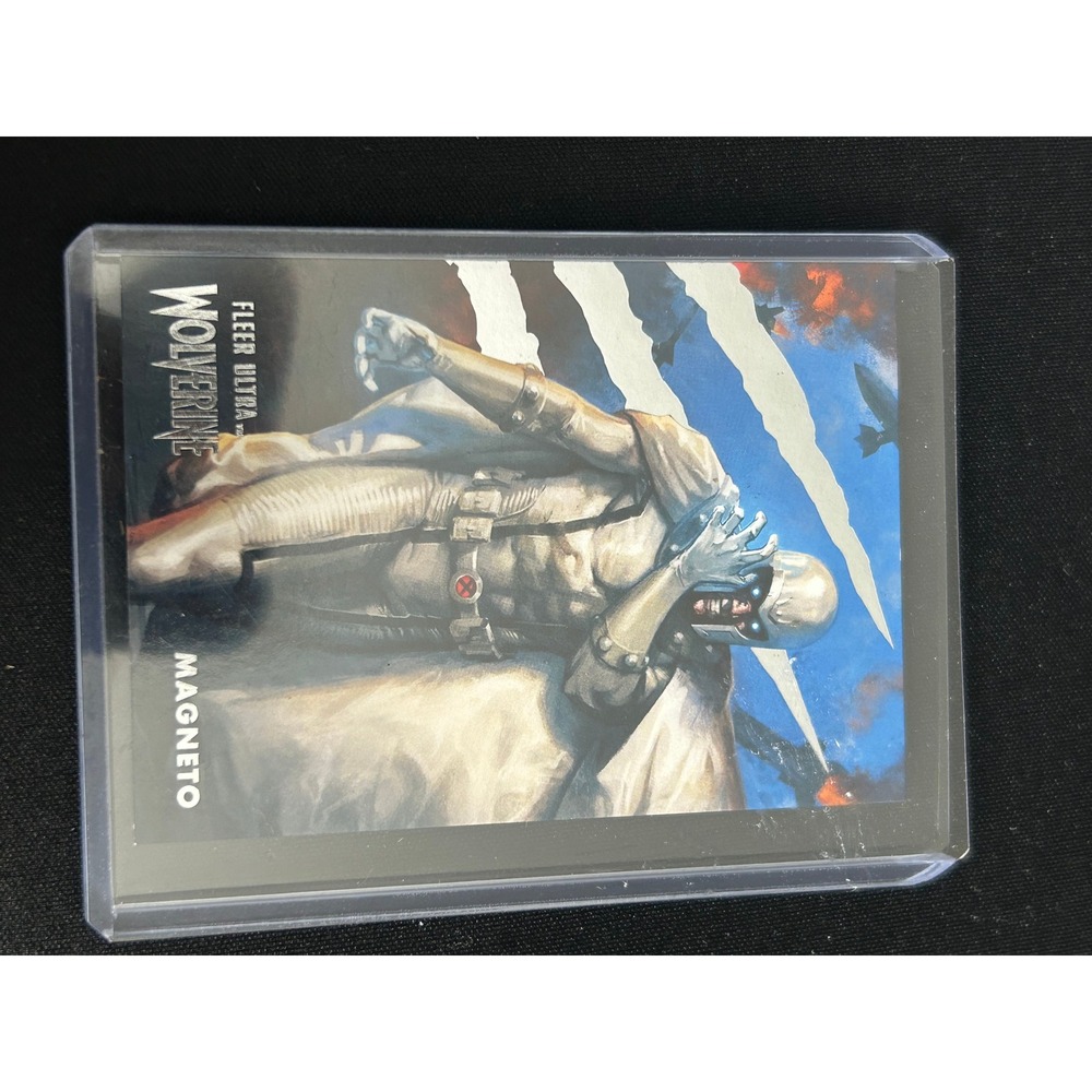 Wolverine Magneto Fleer Ultra X-Men Marvel Trading Card Collectible